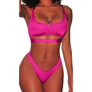 Pink cheeky Bikini